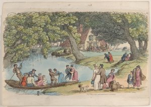 プレート 15、World in Miniature、1816 年より。, 1816.
