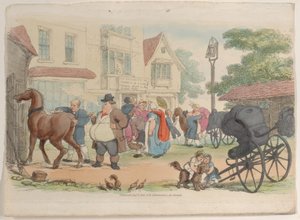 プレート 27、『World in Miniature』、1816 年、1816 年より。