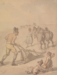 耕作 作： Thomas Rowlandson