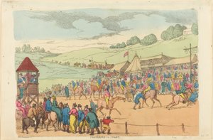 開始の準備 作： Thomas Rowlandson
