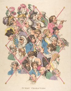 公の人物、1801 年 4 月 1 日、1801 年 4 月 1 日。 作： Thomas Rowlandson