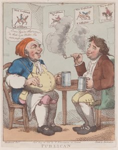 Publican、1799 年 8 月 30 日、1799 年 8 月 30 日。 作： Thomas Rowlandson