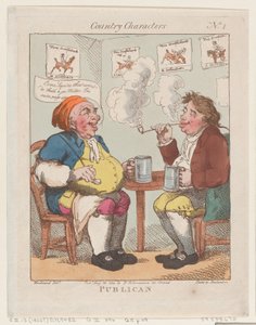 Publican、1799 年 8 月 30 日、1799 年 8 月 30 日。 作： Thomas Rowlandson