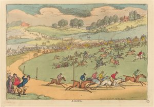 レーシング 作： Thomas Rowlandson