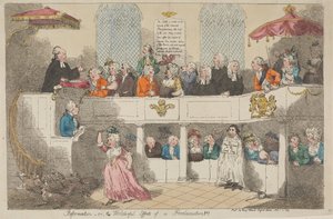 宗教改革 ― あるいは ― 布告がもたらした驚くべき効果！！！ 作： Thomas Rowlandson