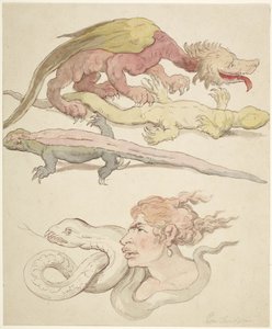 爬虫類 作： Thomas Rowlandson