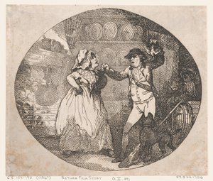 スポーツからの帰還（1786年）、1786年 作： Thomas Rowlandson