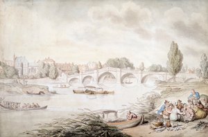 リッチモンド橋、ロンドン、c1780-c1820