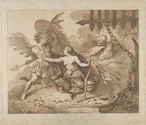 サタン・罪・死 失楽園 第2集 1790年以降 1790年以降 作： Thomas Rowlandson