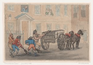 スカベンジャーのカート、1788年、1788年。