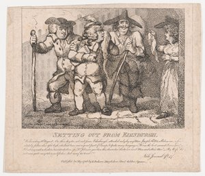 1786 年 5 月 30 日、第 2 部、ボズウェルの絵のように美しい美女たち、エジンバラを出発。