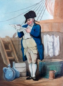 船店の店員、1799 作： Thomas Rowlandson