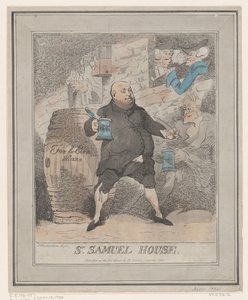 Sr. Samuel House、[1780] 再発行 1786-91.、[1780] 再発行 1786-91。 作： Thomas Rowlandson