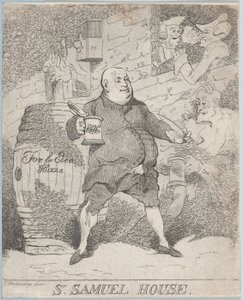 Sr. Samuel House、[1780] 再発行 1786-91.、[1780] 再発行 1786-91。 作： Thomas Rowlandson