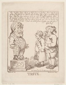テイスト、1801 年 4 月 2 日、1801 年 4 月 2 日。 作： Thomas Rowlandson