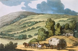 トーントン ベール、サマセットシャー、パブ。 1822年。 作： Thomas Rowlandson