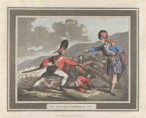 足を動かすことの利点 作： Thomas Rowlandson