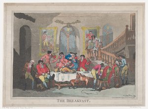 The Breakfast』1789年2月1日号、1789年2月1日号。