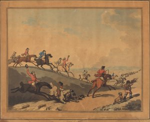 追跡 作： Thomas Rowlandson
