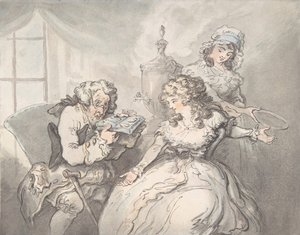 目利き、1780-1800。 作： Thomas Rowlandson