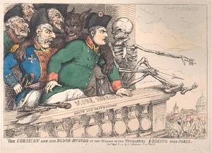 1815 年 4 月 16 日。 作： Thomas Rowlandson