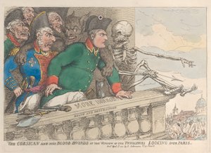 1815 年 4 月 16 日。 作： Thomas Rowlandson