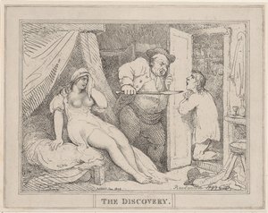 ディスカバリー、1809 年 1 月、1809 年 1 月。 作： Thomas Rowlandson