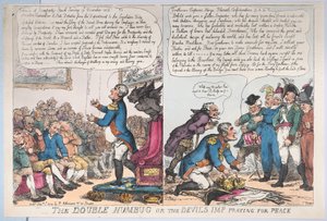 1814 年 1 月 1 日、1814 年 1 月 1 日。 作： Thomas Rowlandson