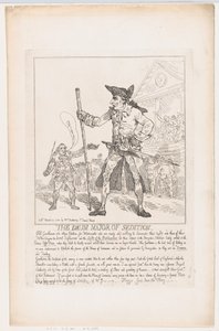 セディッションのドラムメジャー、1784年3月29日。, 1784年3月29日。 作： Thomas Rowlandson