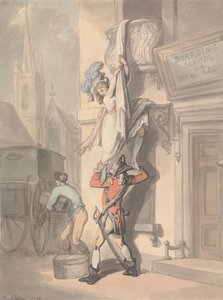 The Elopement 作： Thomas Rowlandson