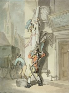 駆け落ち 作： Thomas Rowlandson
