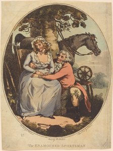 夢中になったスポーツマン 作： Thomas Rowlandson
