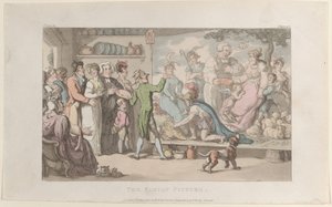 家族の写真、ウェイクフィールド牧師より、1817 年 5 月 1 日、1817 年 5 月 1 日。 作： Thomas Rowlandson