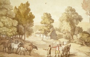 ホーストレーダー 作： Thomas Rowlandson