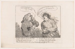 不治の病、1784 年 4 月 4 日、1784 年 4 月 4 日。 作： Thomas Rowlandson