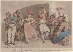 1818 年 1 月 10 日、1818 年 1 月 10 日。 作： Thomas Rowlandson