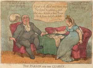 『パーソンとクラーク』第76号 作： Thomas Rowlandson