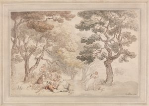 Piknik 作： Thomas Rowlandson