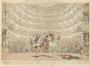 目の前の展望 その２ 作： Thomas Rowlandson