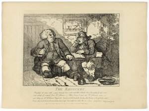 ボズウェルの『ヘブリディーズ諸島の旅』より「復興 作： Thomas Rowlandson