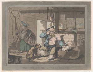 感情の勝利、1787 年 1 月 15 日、1787 年 1 月 15 日。 作： Thomas Rowlandson