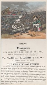 The Two Kings of Terror、1813 年 11 月、1813 年 11 月。 作： Thomas Rowlandson