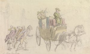 O Vigário de Wakefield: atendimento a um nobre 作： Thomas Rowlandson