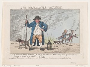 The Westminster Watchman, April 12, 1784.4.12. 作： Thomas Rowlandson