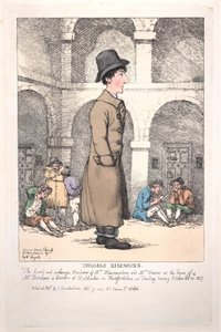 トーマス・シモンズ、1807 年 11 月 9 日、1807 年 11 月 9 日。 作： Thomas Rowlandson