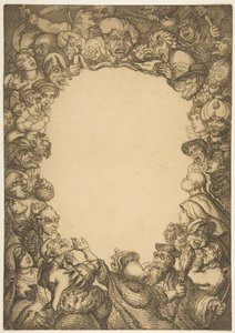 タイトルページ、似顔絵雑誌、または鏡の鏡、1808年11月。 作： Thomas Rowlandson