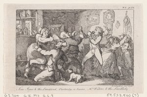 トム・ジョーンズと大家」、「パートリッジとスーザン」、「ウォーターズ夫人と大家」は、1792年に出版された「The History ...」より。