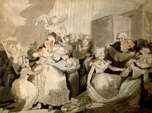 不明な画像 作： Thomas Rowlandson