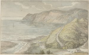 リントン・インからの眺め 作： Thomas Rowlandson