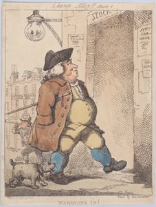 1799 年 8 月 1 日、1799 年 8 月 1 日。 作： Thomas Rowlandson